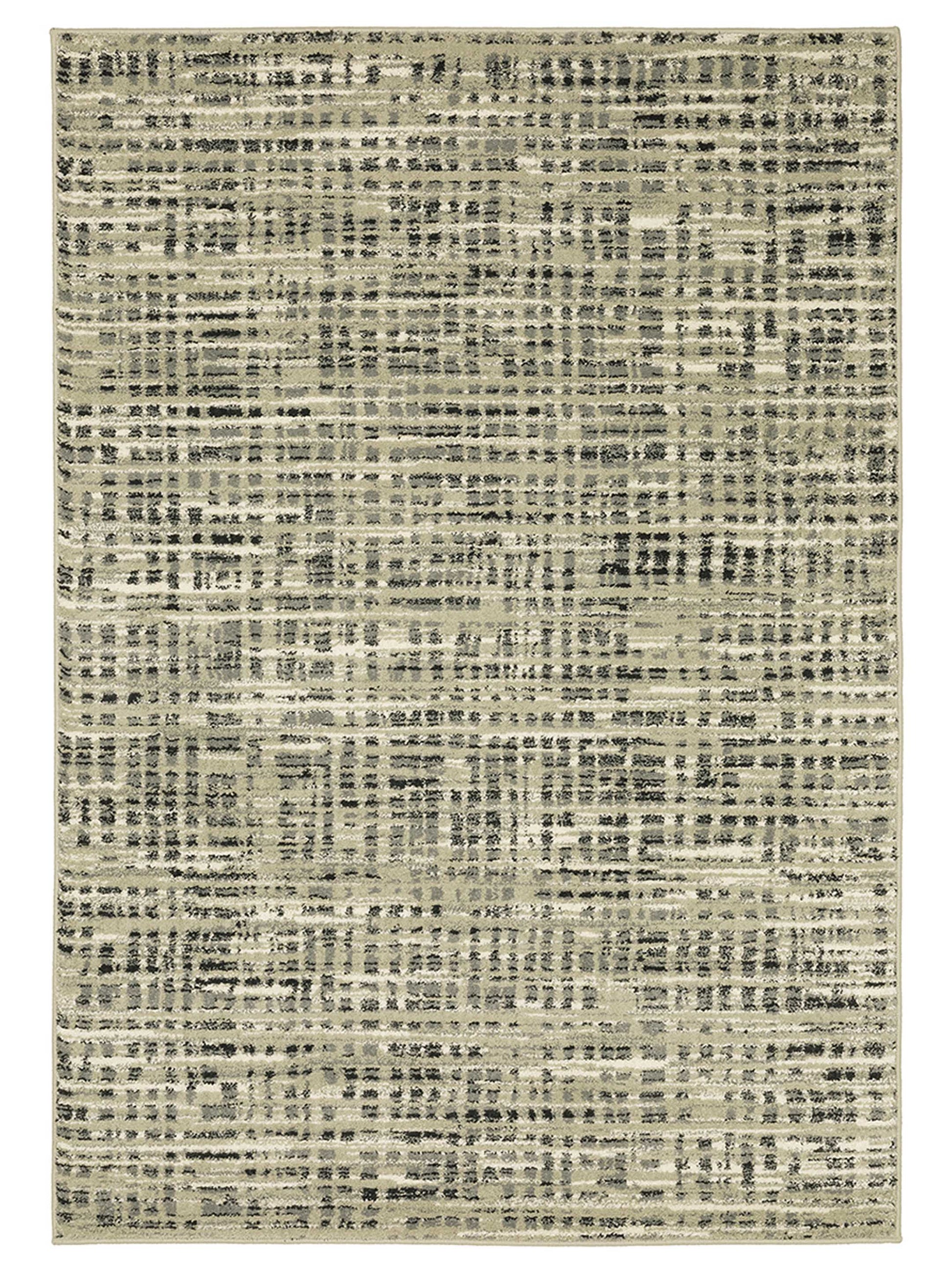 Oriental Weavers SENECA SE05A Beige Grey Casual Power-Loomed Rug