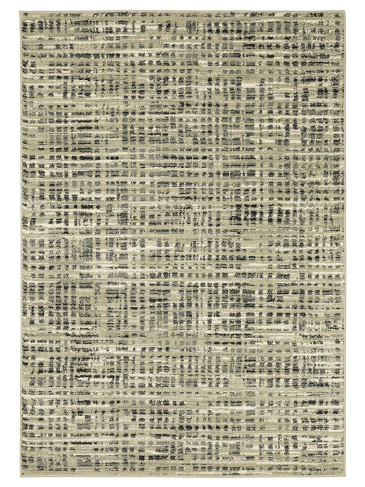 Oriental Weavers SENECA SE05A Beige Grey Casual Power-Loomed Rug