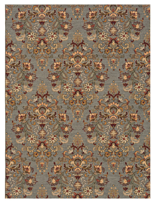 Oriental Weavers SALERNO 2872G Grey  Casual Power-Loomed Rug