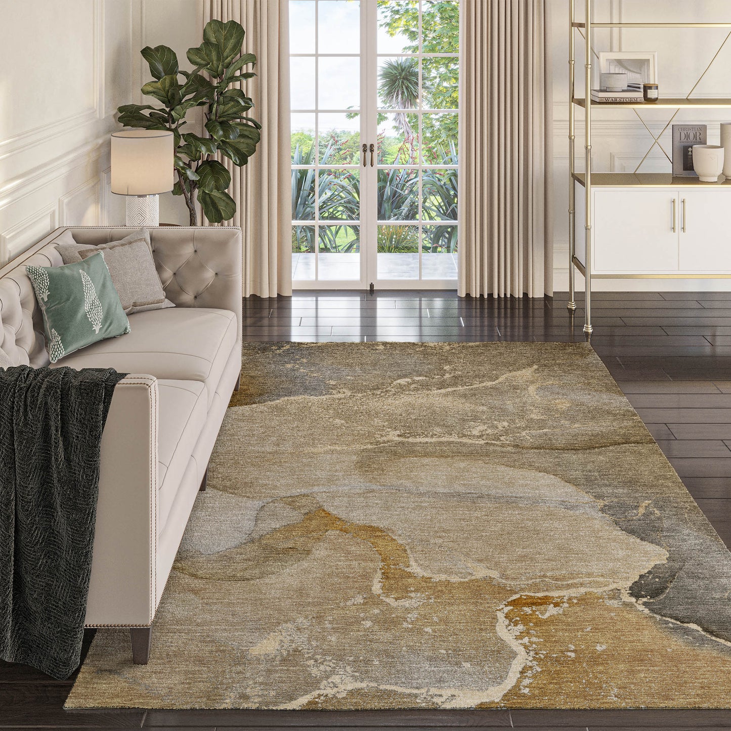 Dalyn Rugs Odyssey  Chocolate  Transitional