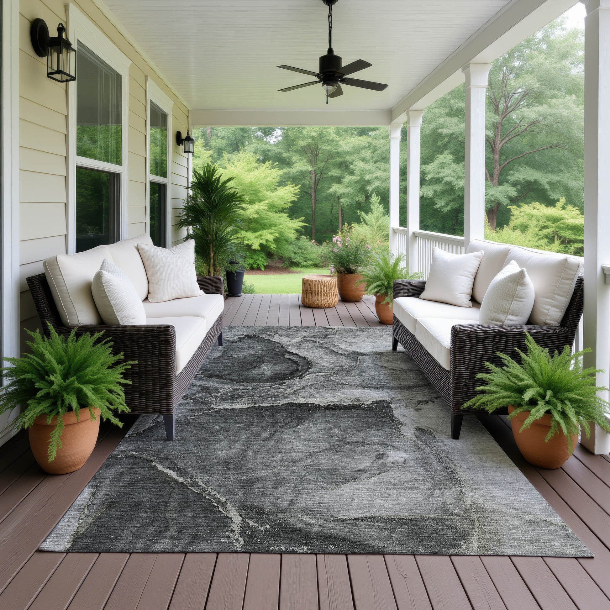 Dalyn Rugs Odyssey  Charcoal  Transitional