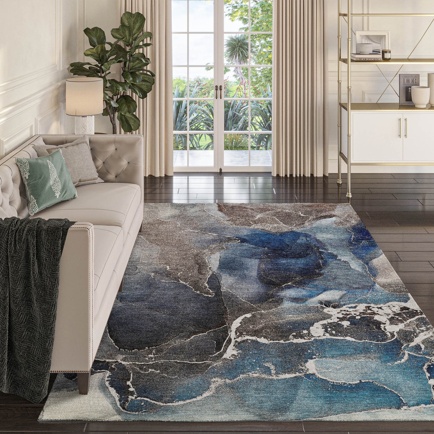Dalyn Rugs Odyssey  Blue  Transitional