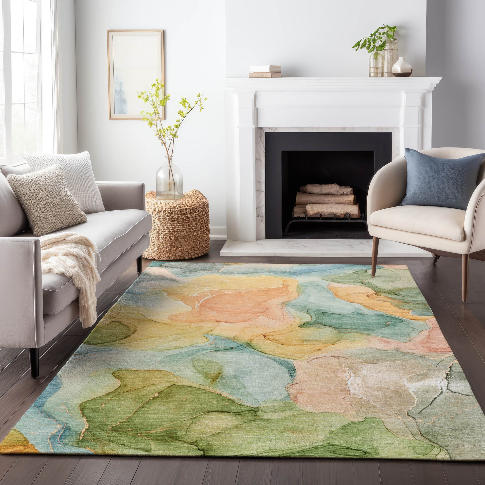 Dalyn Rugs Odyssey  Beige  Transitional