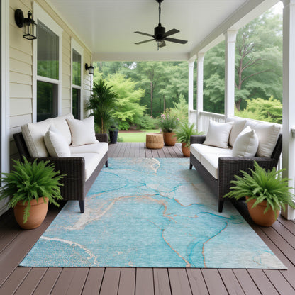 Dalyn Rugs Odyssey  Teal  Transitional