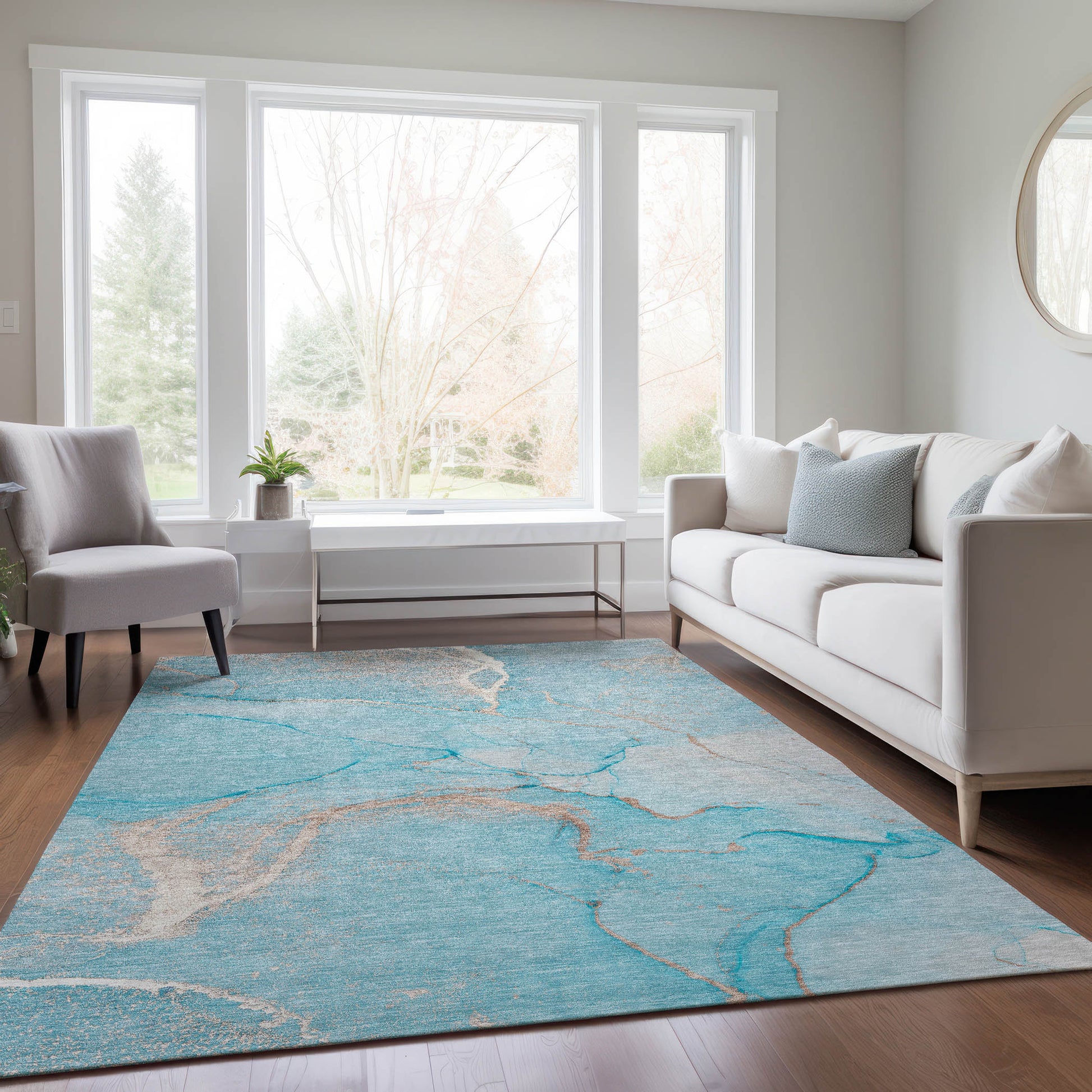 Dalyn Rugs Odyssey  Teal  Transitional