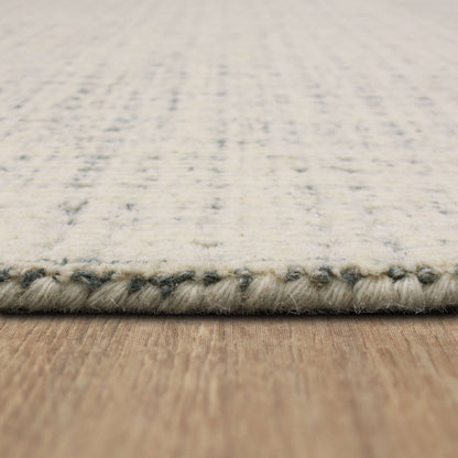 Karastan Forsyth Park  Ivory Aqua Modern/Contemporary