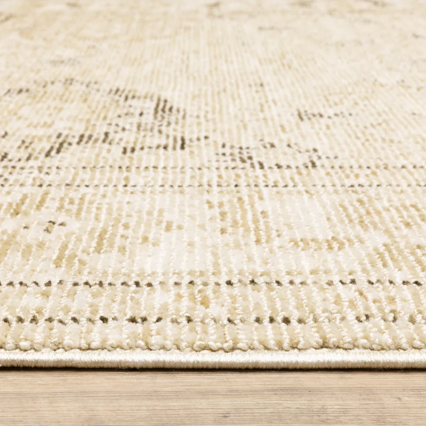 Oriental Weavers Carolina CRL03 Beige Gold Traditional Machine Woven Rug