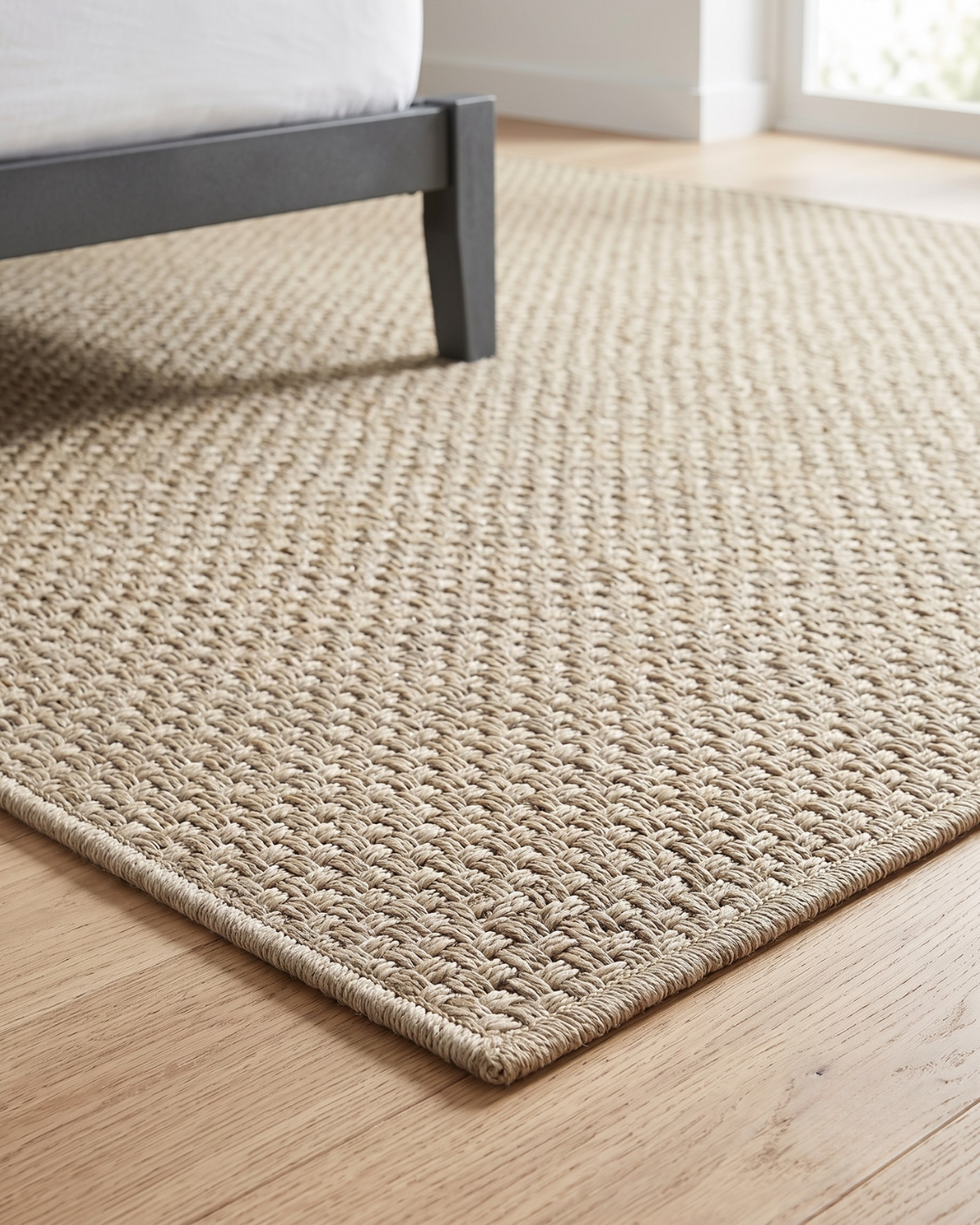Oriental Weavers Karavia 2160X Sand woven rug corner close-up