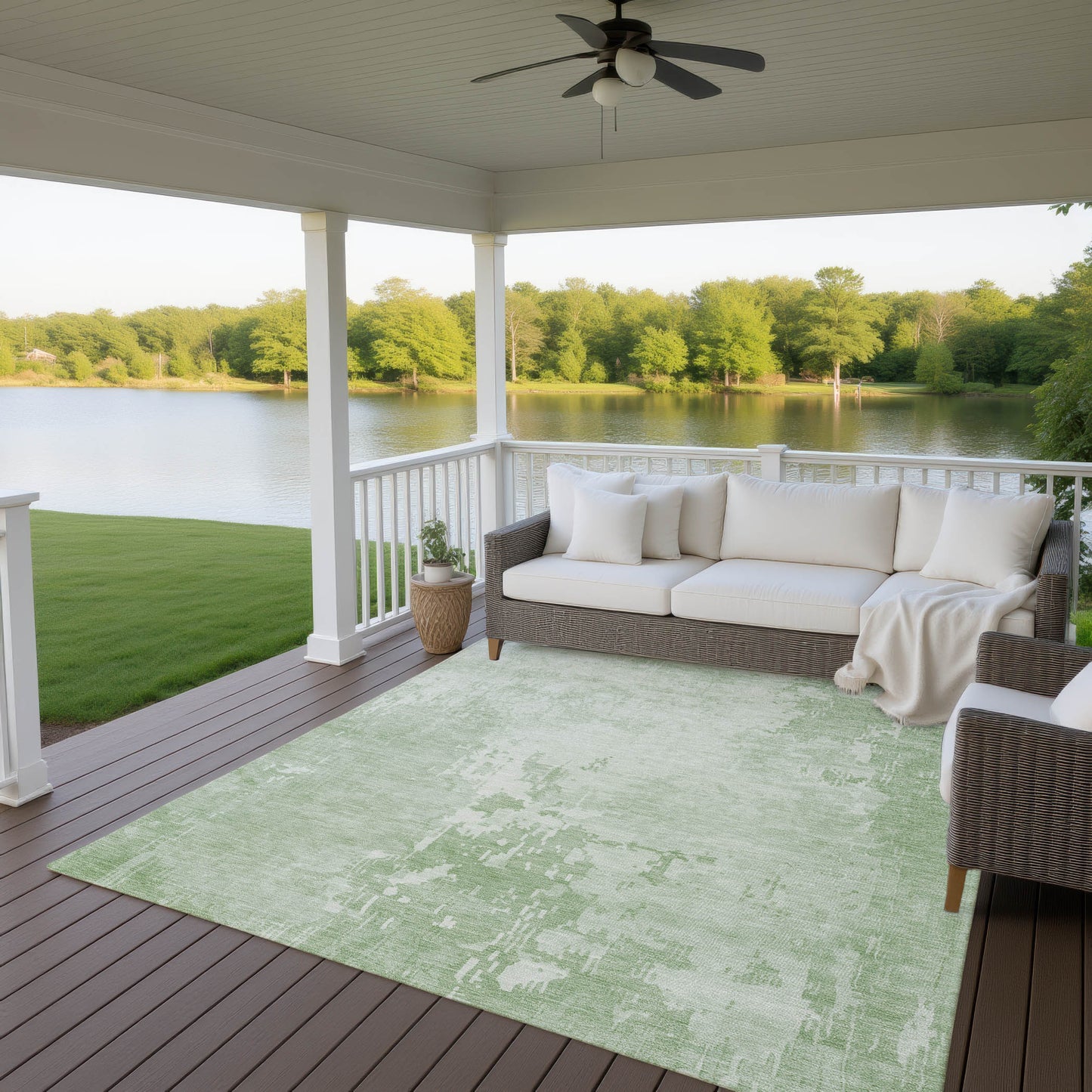 Dalyn Rugs Pacifica  Mint  Transitional