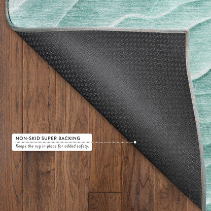 Dalyn Rugs Pacifica  Aqua  Transitional