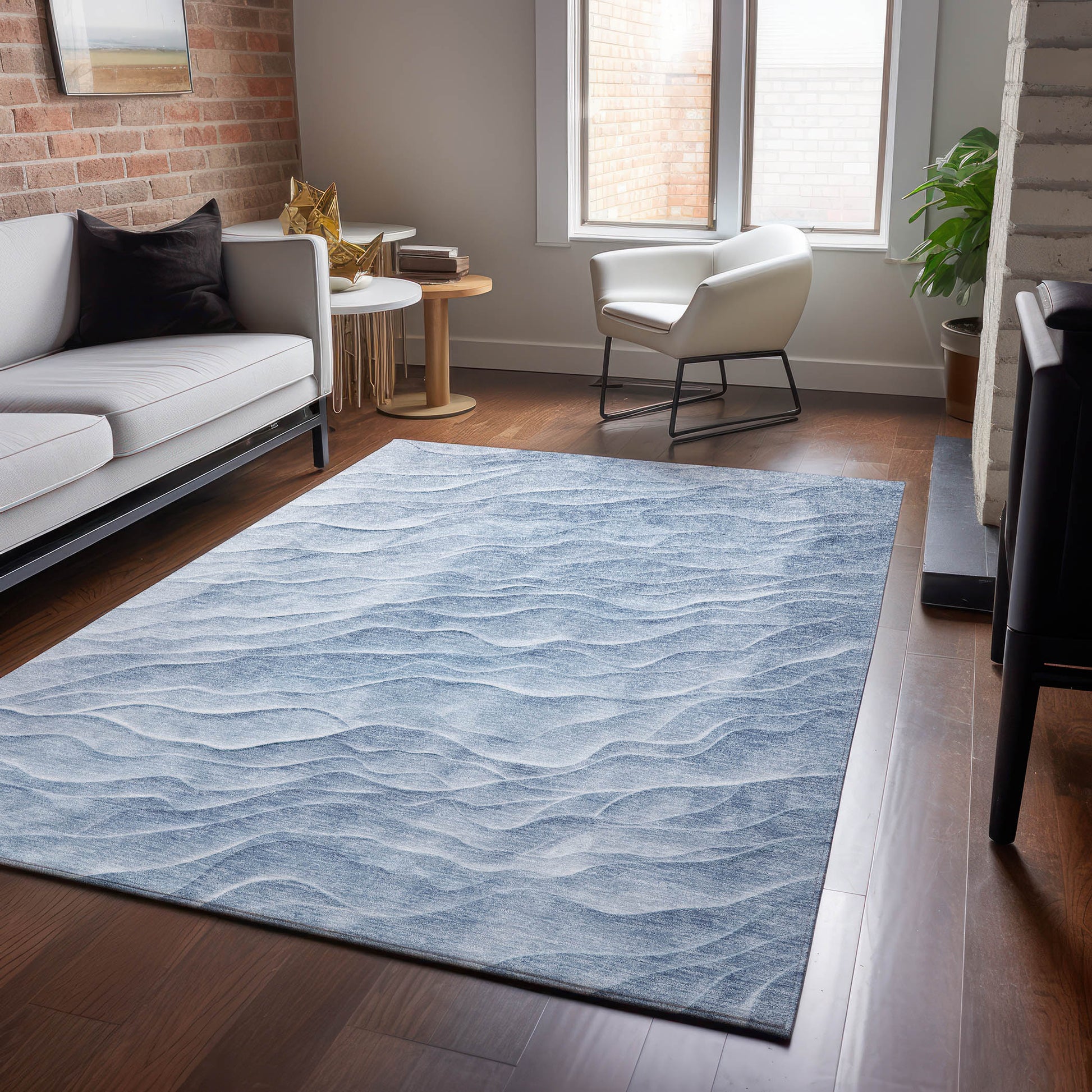 Dalyn Rugs Pacifica  Denim  Transitional