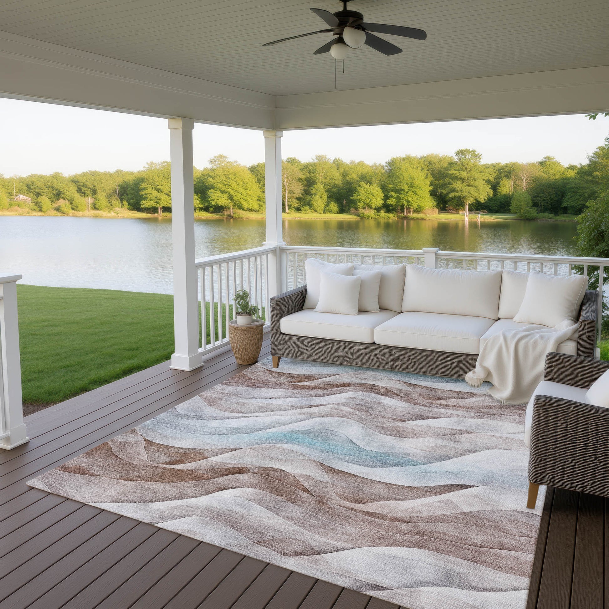 Dalyn Rugs Pacifica  Mocha  Transitional