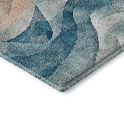 Dalyn Rugs Pacifica  Teal  Transitional