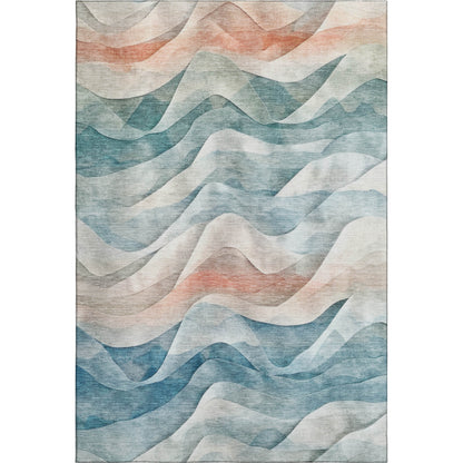 Dalyn Rugs Pacifica  Teal  Transitional