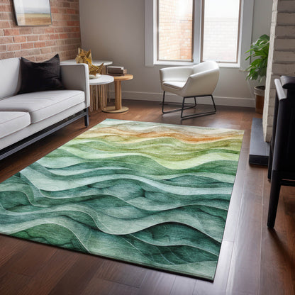 Dalyn Rugs Pacifica  Teal  Transitional