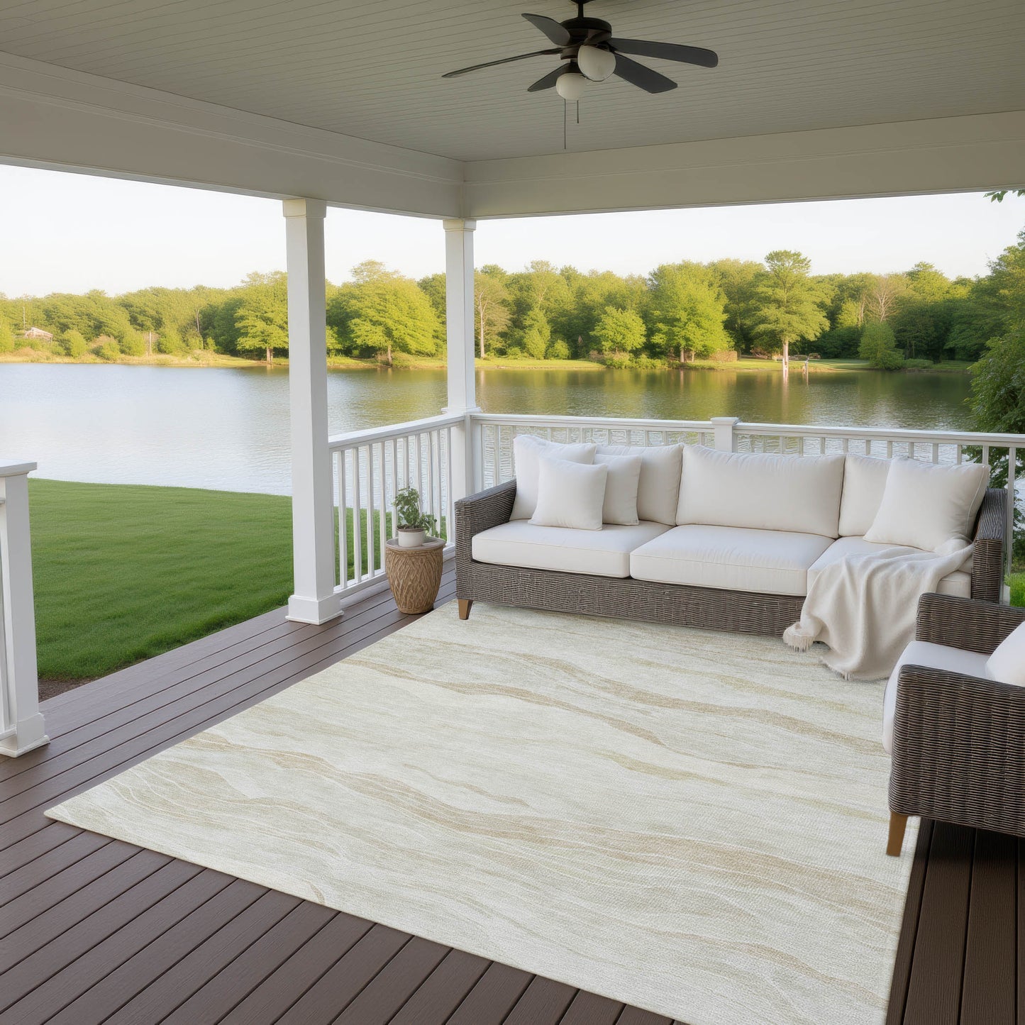 Dalyn Rugs Pacifica  Beige  Transitional