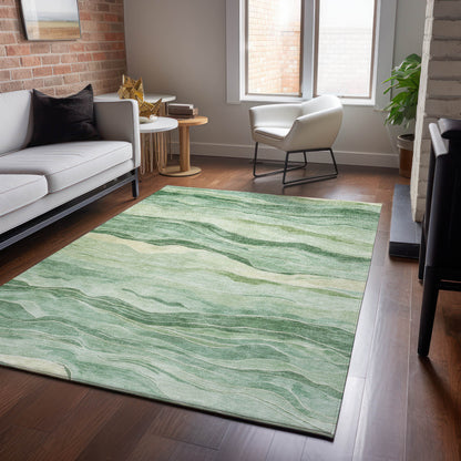 Dalyn Rugs Pacifica  Green  Transitional