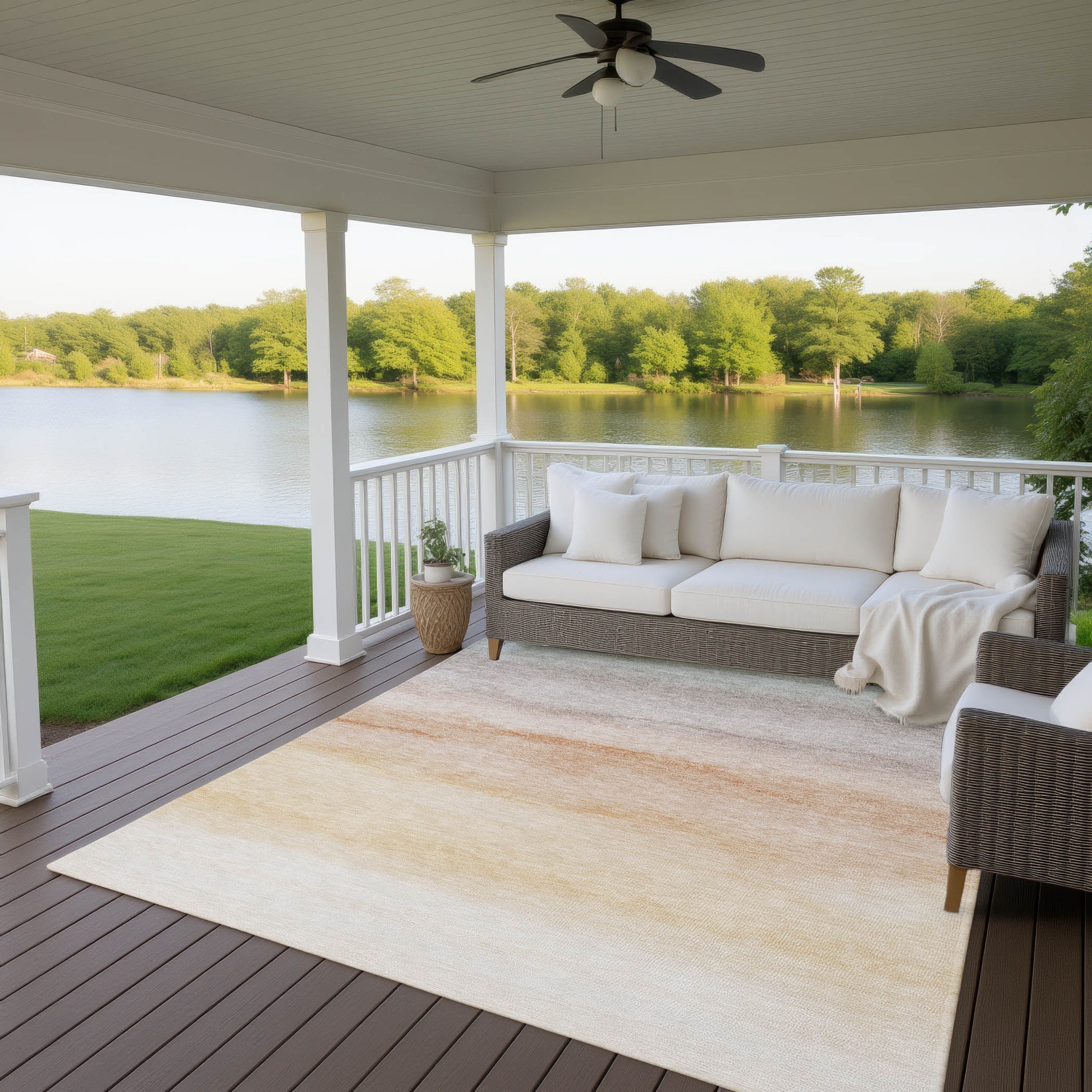 Dalyn Rugs Pacifica  Coral  Transitional