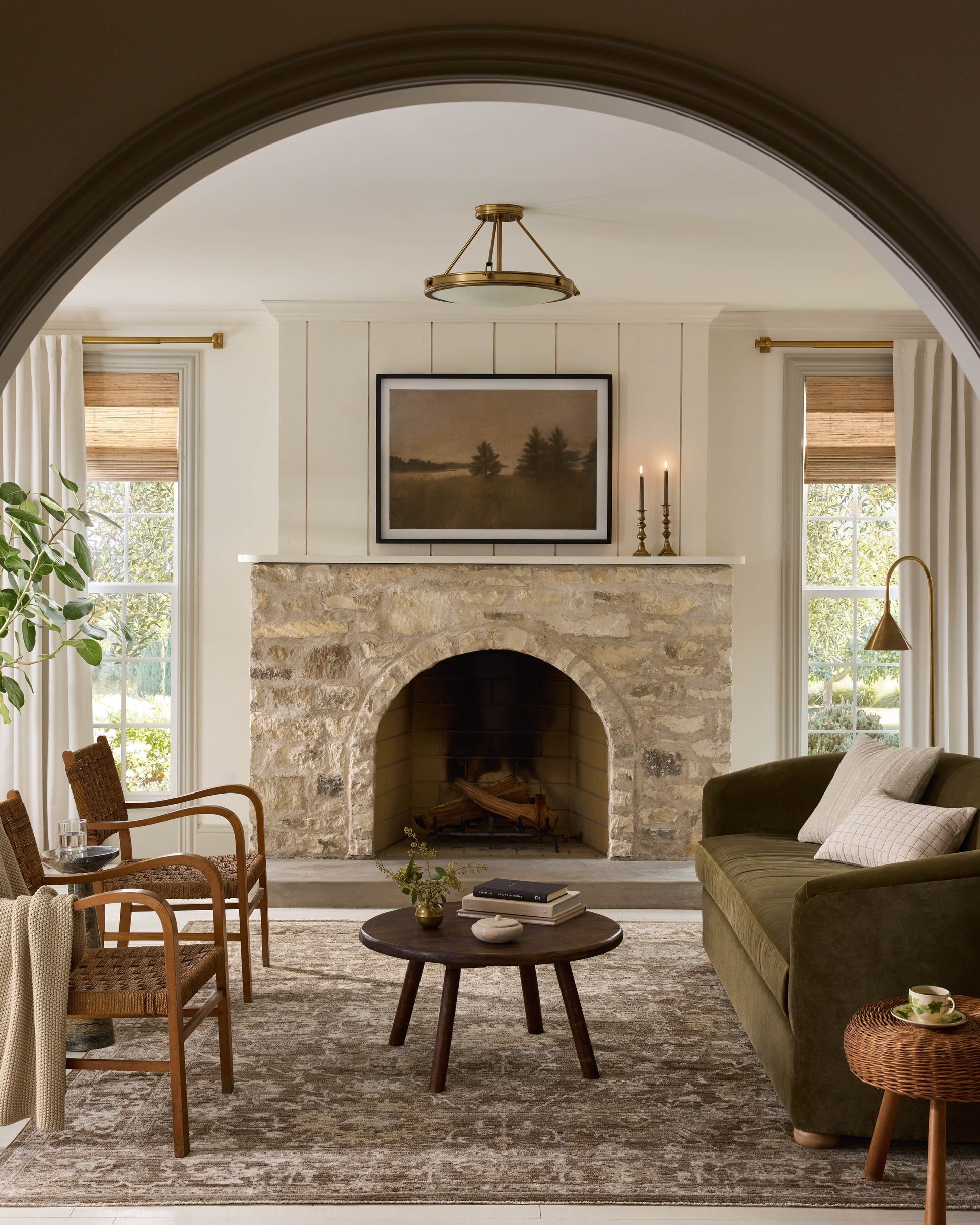 Magnolia Home by Joanna Gaines x Loloi Pace  Bark Natural Traditional