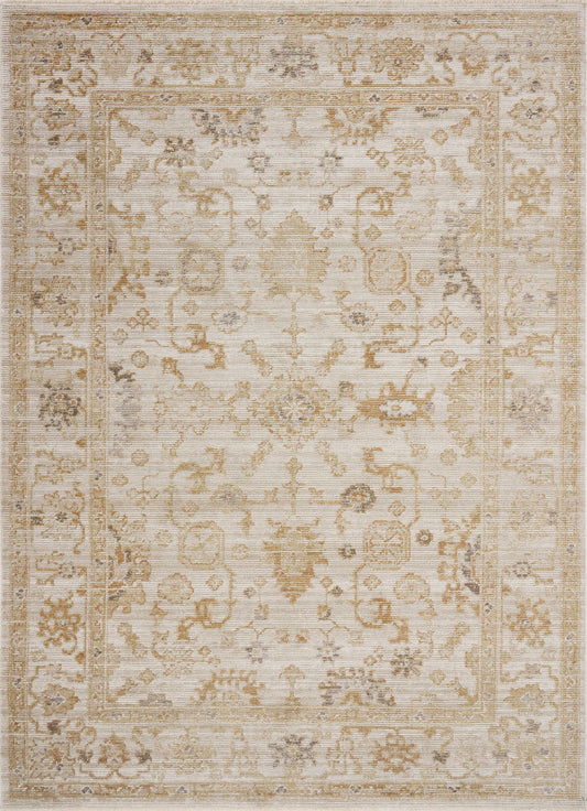 Magnolia Home by Joanna Gaines x Loloi Pace  Natural Gold Traditional