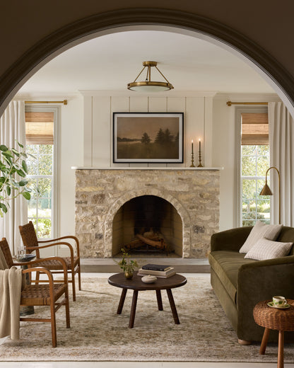 Magnolia Home by Joanna Gaines x Loloi Pace  Natural Multi Traditional