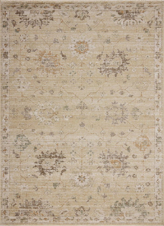 Magnolia Home by Joanna Gaines x Loloi Pace  Apricot Multi Traditional