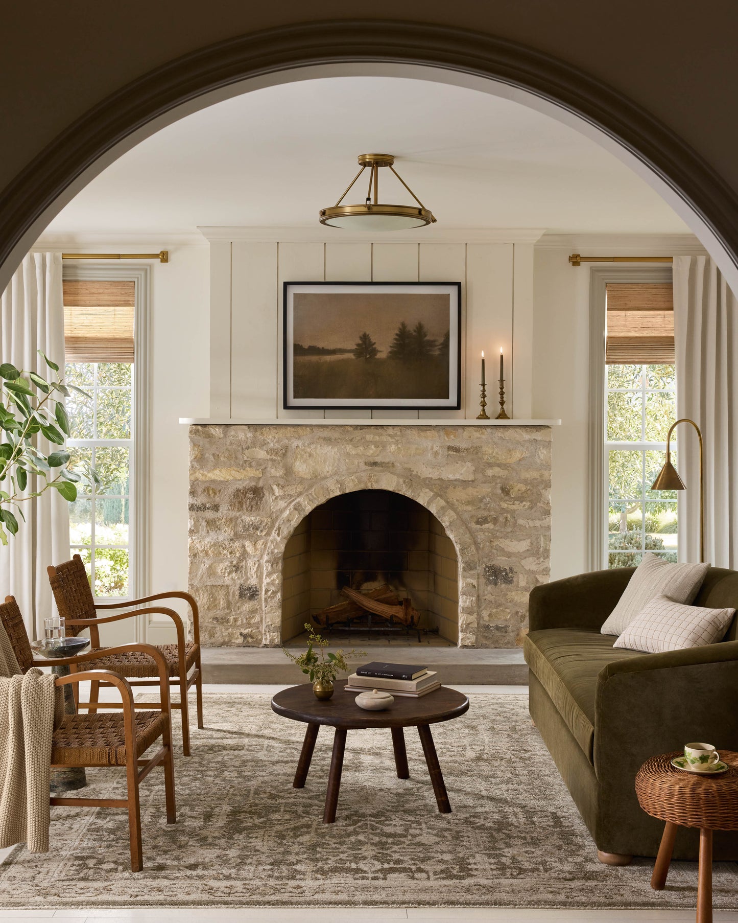 Magnolia Home by Joanna Gaines x Loloi Pace  Forrest Natural Traditional