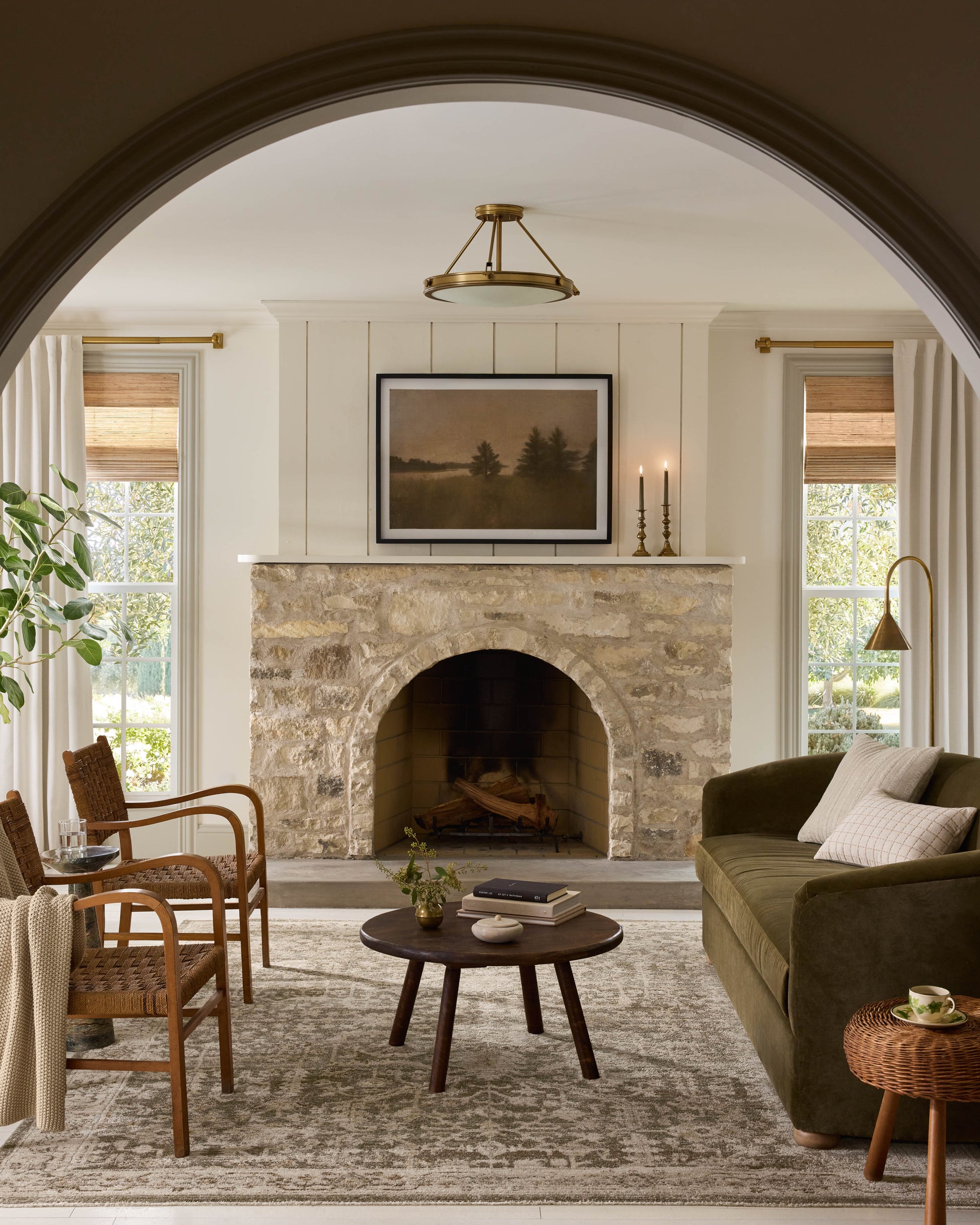 Magnolia Home by Joanna Gaines x Loloi Pace  Forrest Natural Traditional