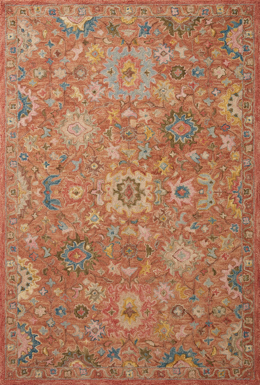 Loloi Padma  Terracotta Multi Transitional