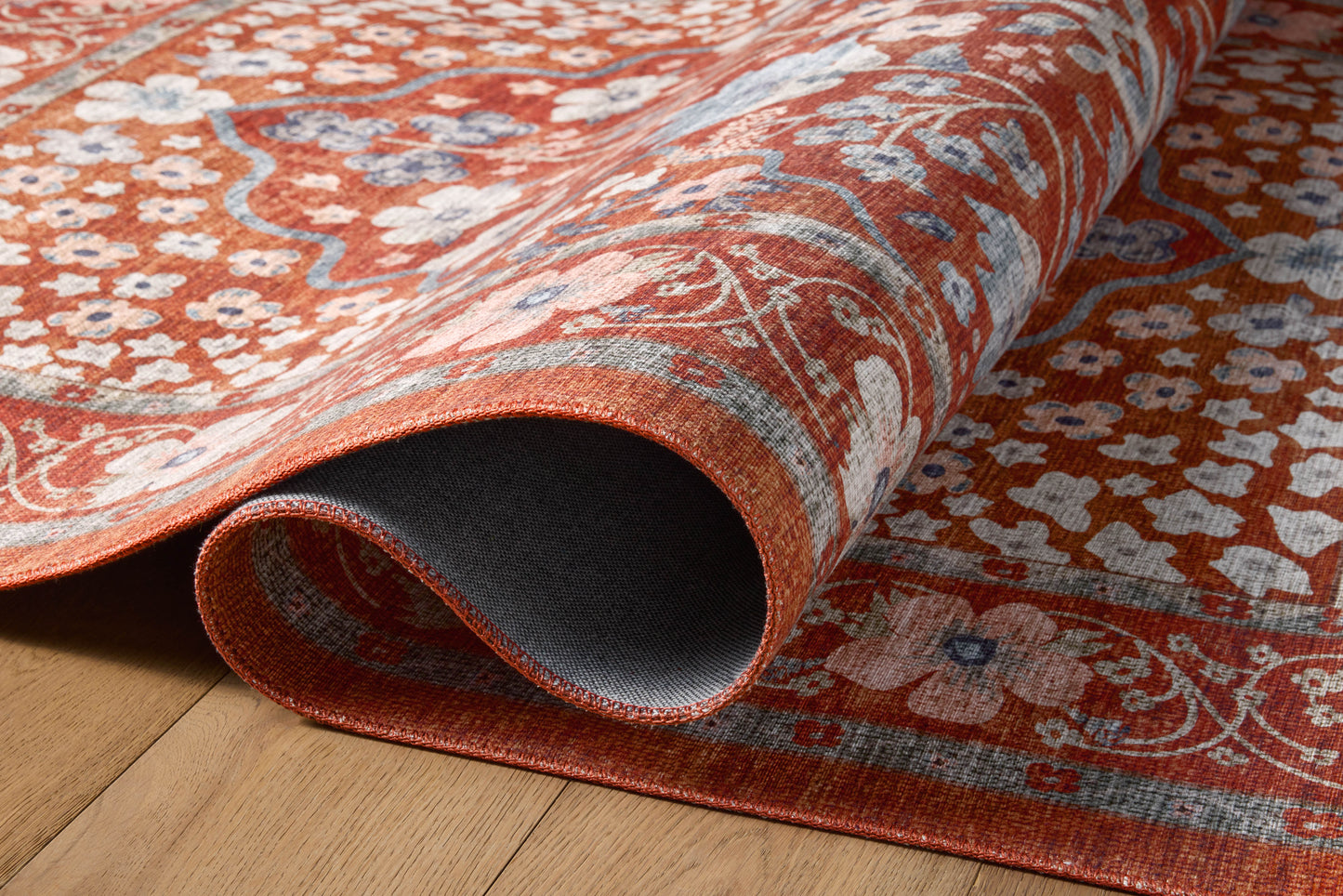 Rifle Paper Co. x Loloi Palais  Crimson  Transitional