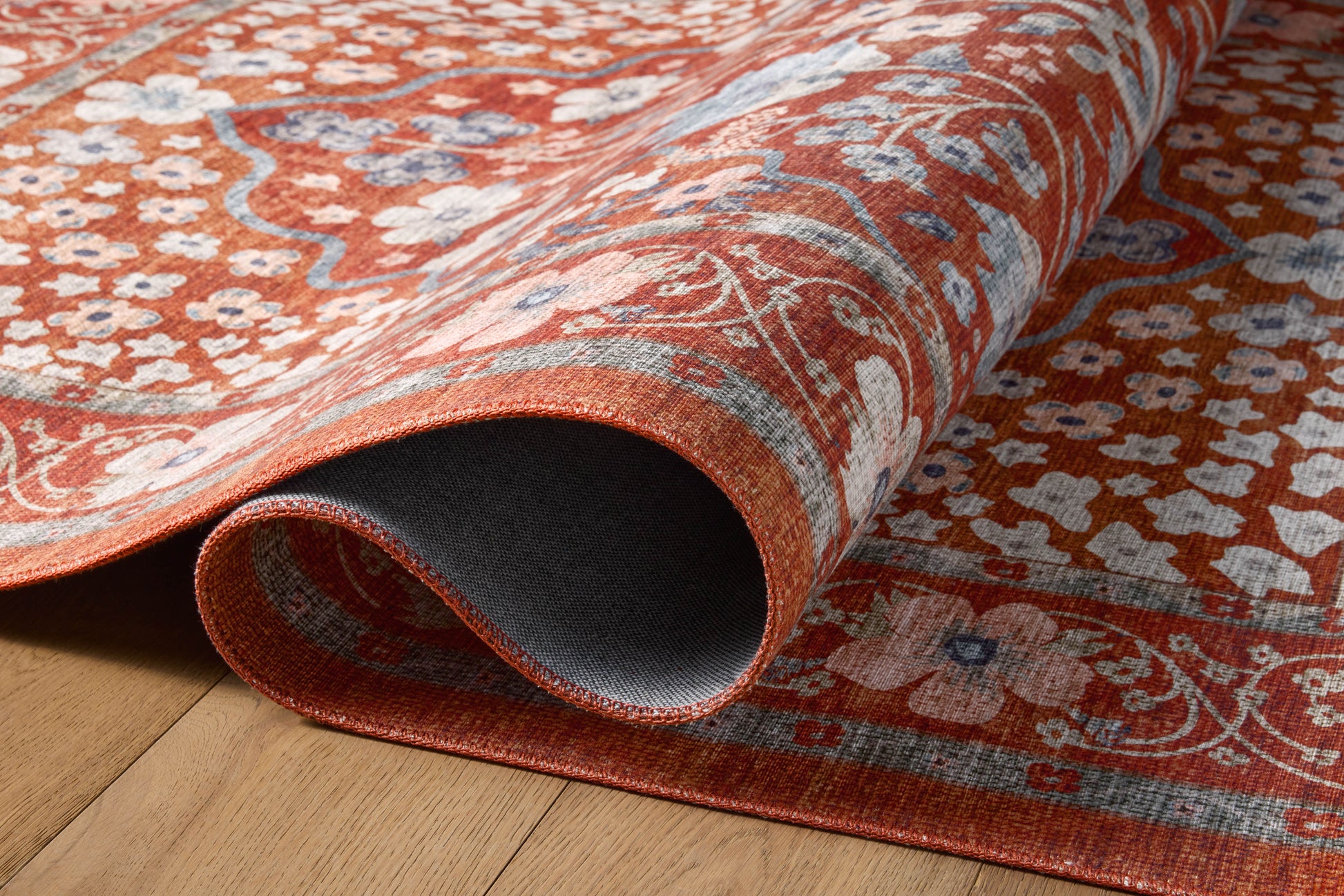 Rifle Paper Co. x Loloi Palais  Crimson  Transitional