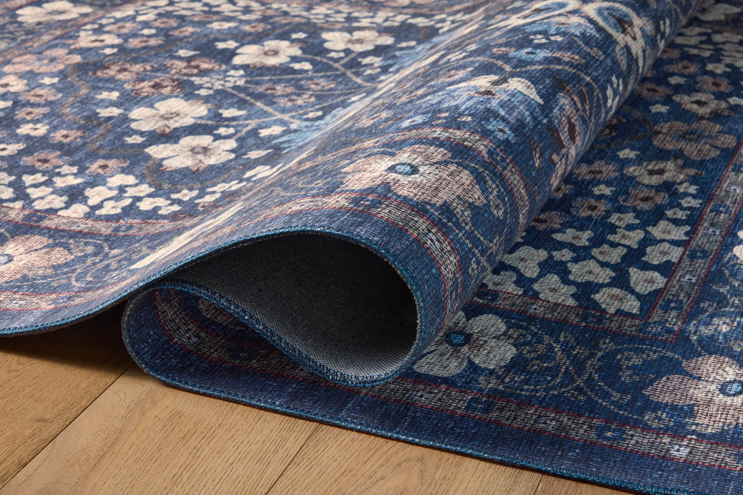 Rifle Paper Co. x Loloi Palais  Navy  Transitional