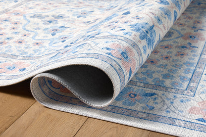 Rifle Paper Co. x Loloi Palais  Snow Sky Transitional