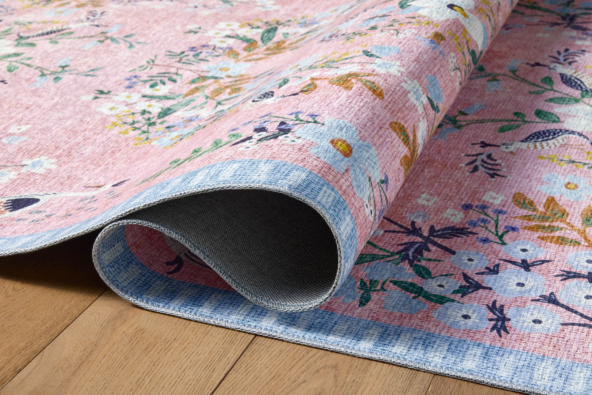 Rifle Paper Co. x Loloi Palais  Rose Sky Transitional