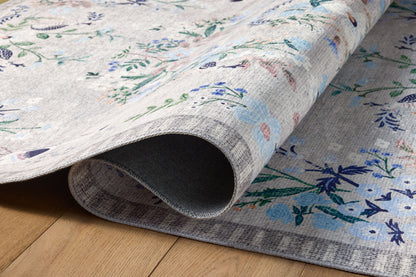 Rifle Paper Co. x Loloi Palais  Stone Grey Transitional