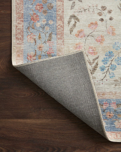 Rifle Paper Co. x Loloi Palais  Lt. Blue  Transitional