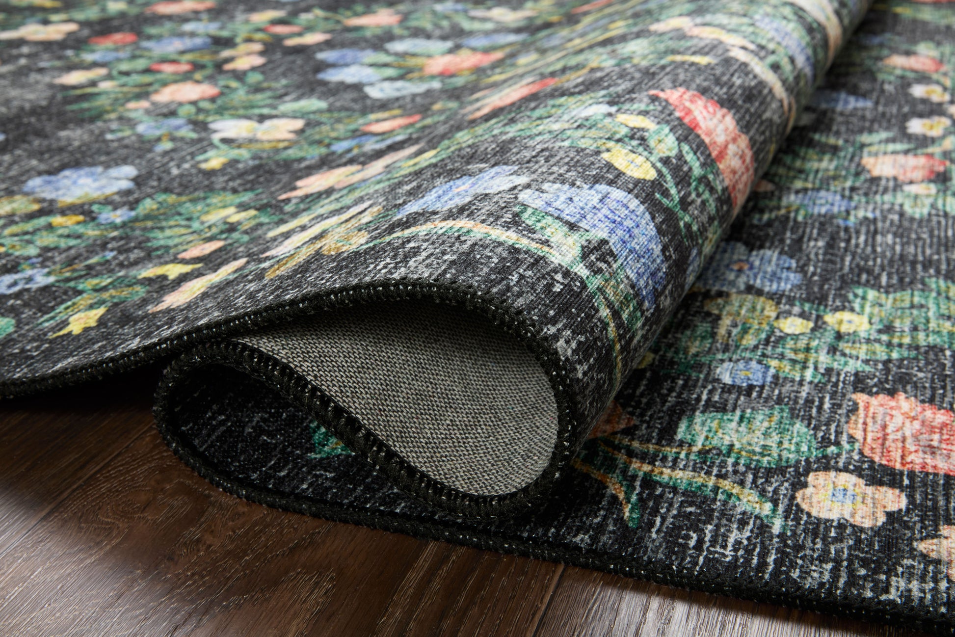 Rifle Paper Co. x Loloi Palais  Black  Transitional