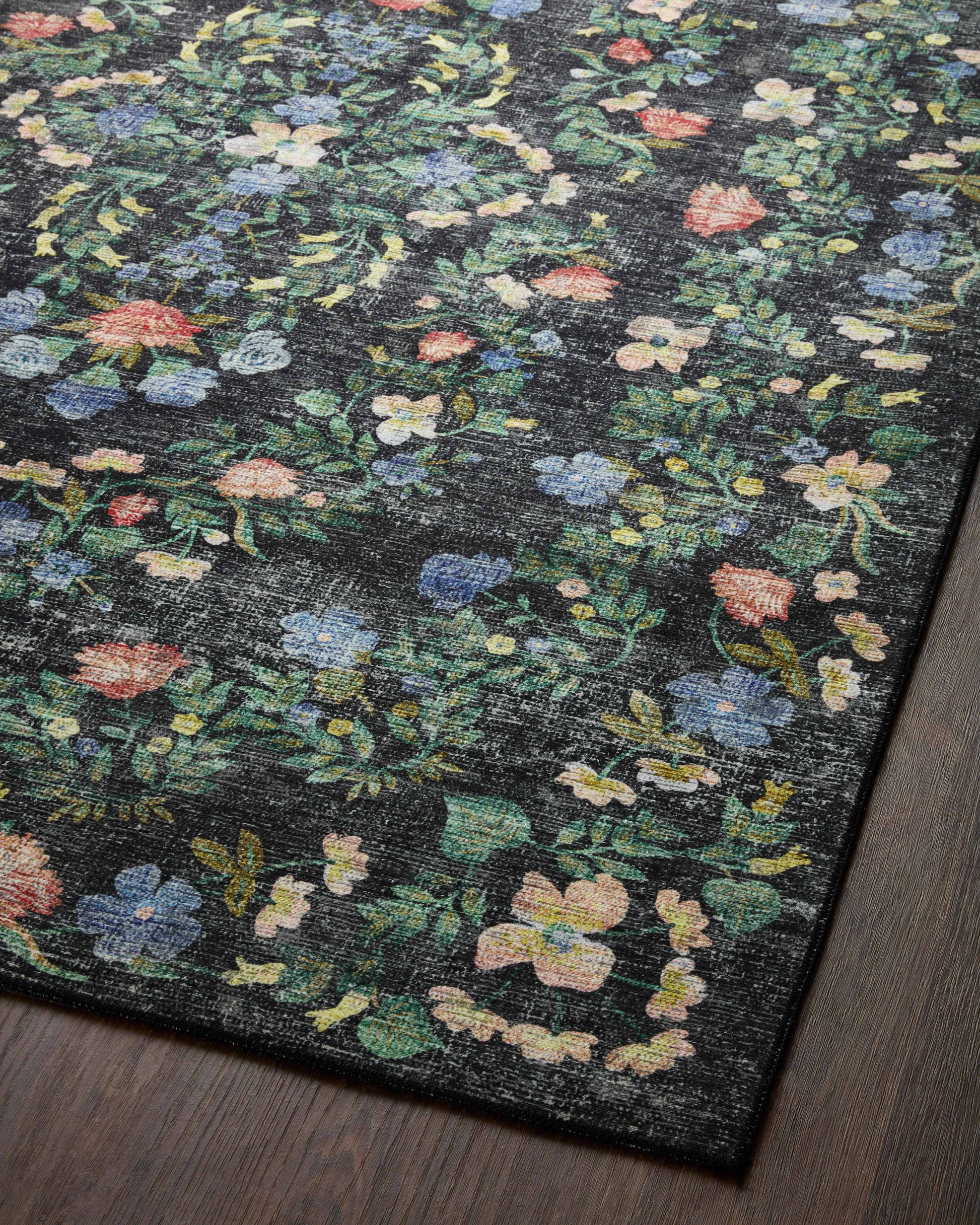 Rifle Paper Co. x Loloi Palais  Black  Transitional