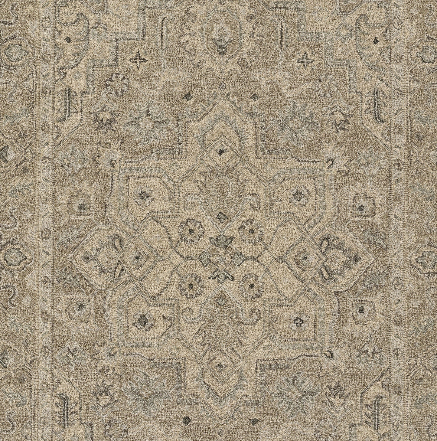 Momeni Pasha  Taupe  Traditional