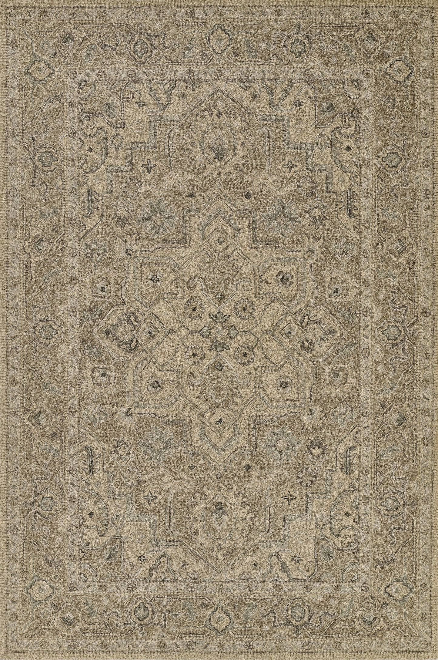 Momeni Pasha  Taupe  Traditional