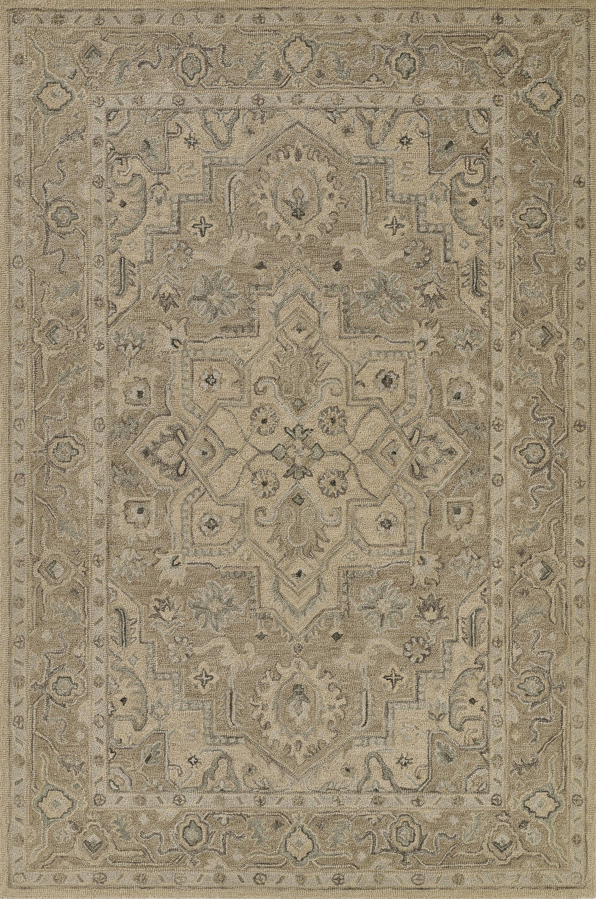 Momeni Pasha  Taupe  Traditional