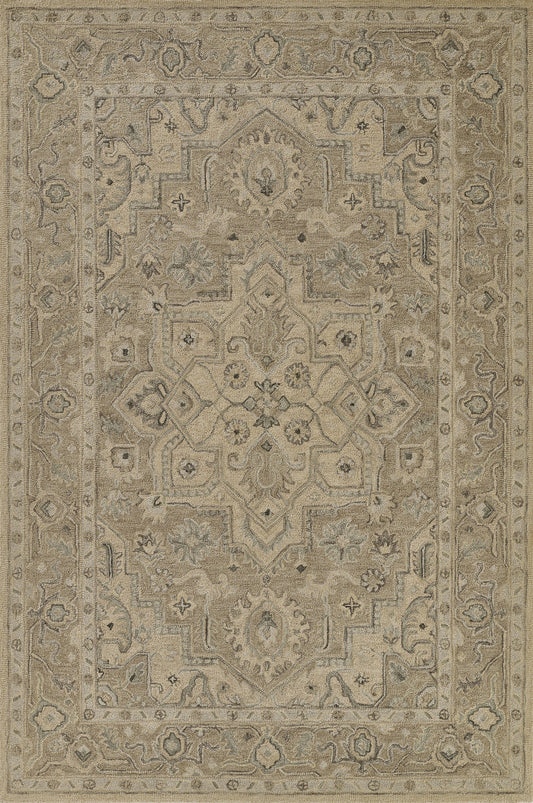 Momeni Pasha  Taupe  Traditional