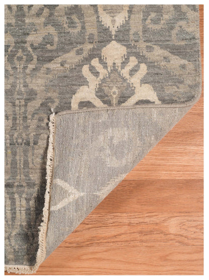 Limited PARKES PA - 552 SILVER SAND Transitional Knotted Rug - Rugs - Limited - Atlanta Designer Rugs