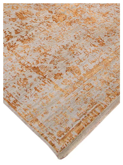 Limited Parkes PA-551 Orange Transitional Knotted Rug