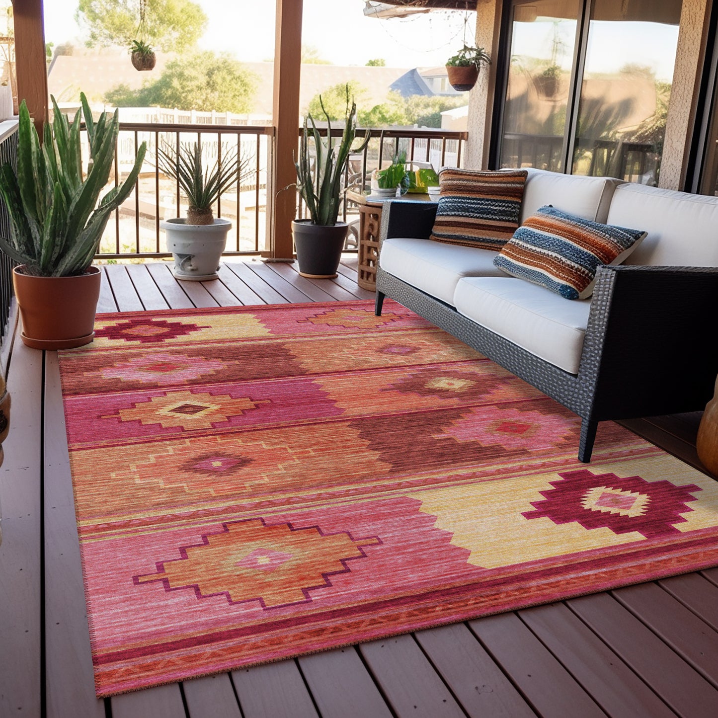 Dalyn Rugs Phoenix  Rose  Southwestern