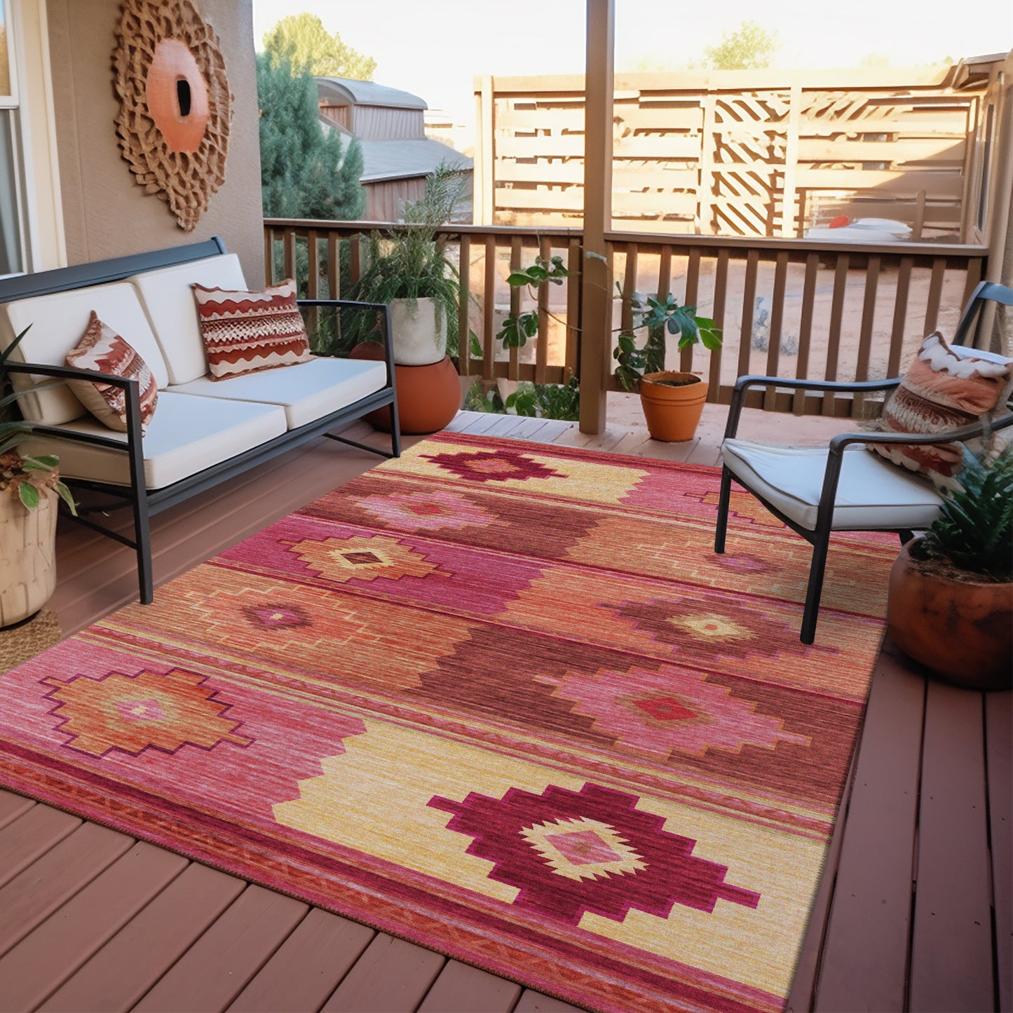 Dalyn Rugs Phoenix  Rose  Southwestern