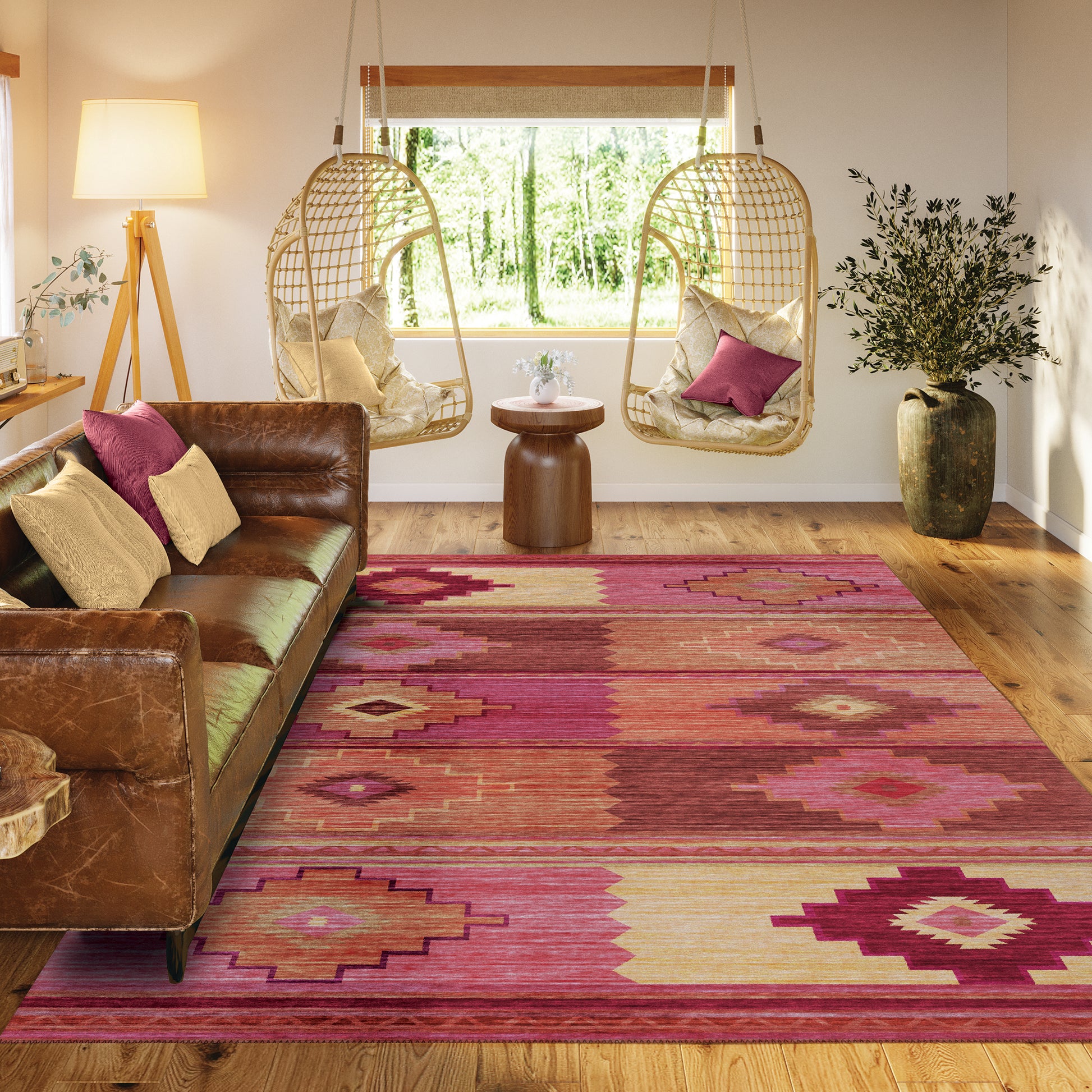 Dalyn Rugs Phoenix  Rose  Southwestern