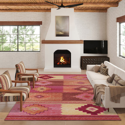 Dalyn Rugs Phoenix  Rose  Southwestern