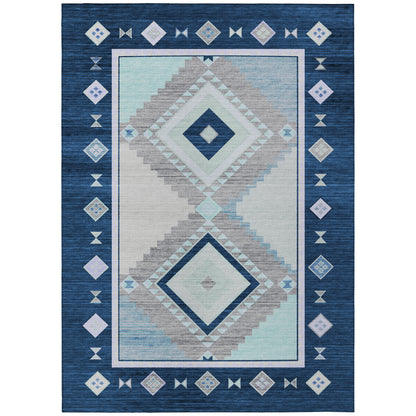 Dalyn Rugs Phoenix  Denim  Southwestern