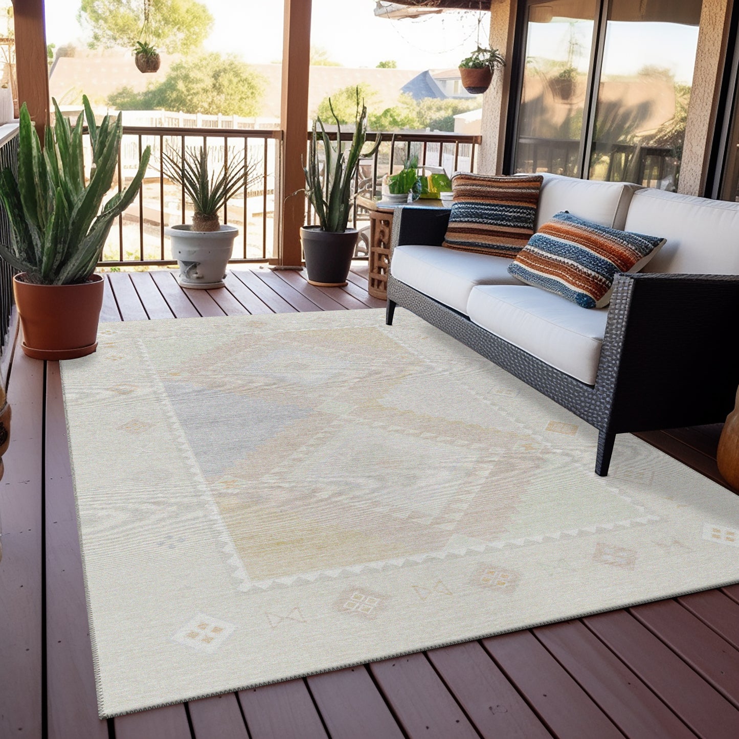 Dalyn Rugs Phoenix  Ivory  Southwestern
